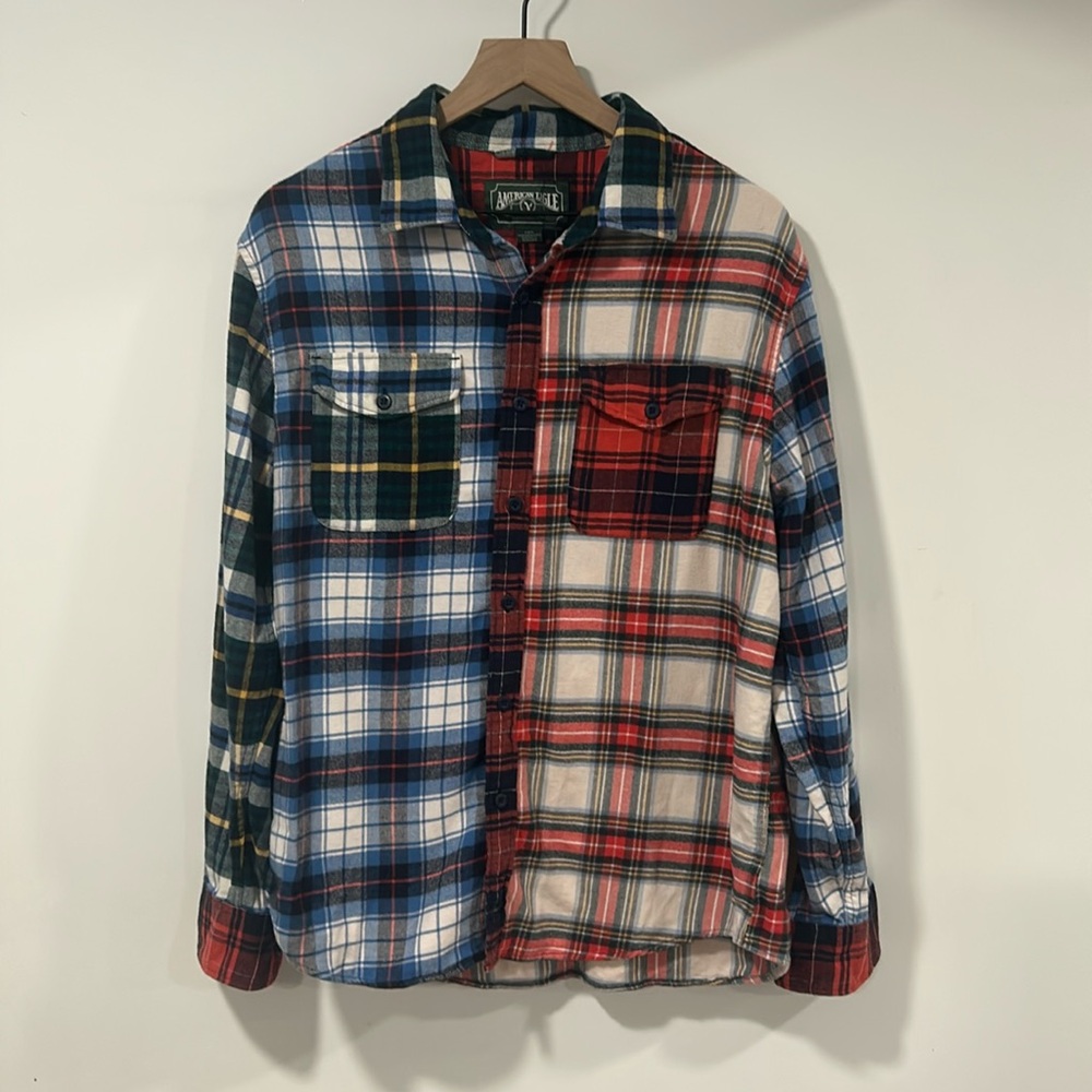 American Eagle super soft flannel. Men’s Large. Multi color